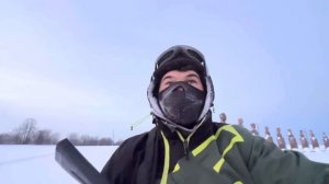 С Наступающим Новым Годом. С седьмой попытки нам все таки удалось пригнать группу лошадей домой