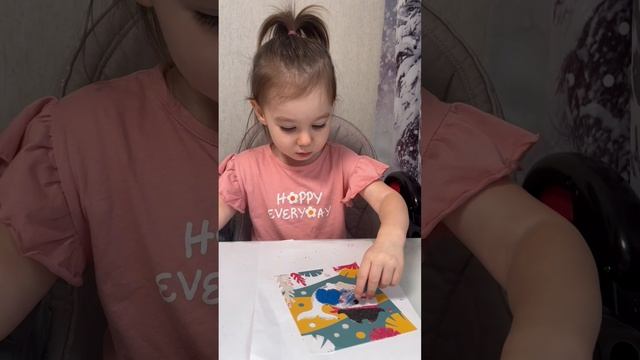 Песочная фреска «Китенок».