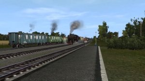 Советский паровоз серии "Л". Trainz Simulator 12.