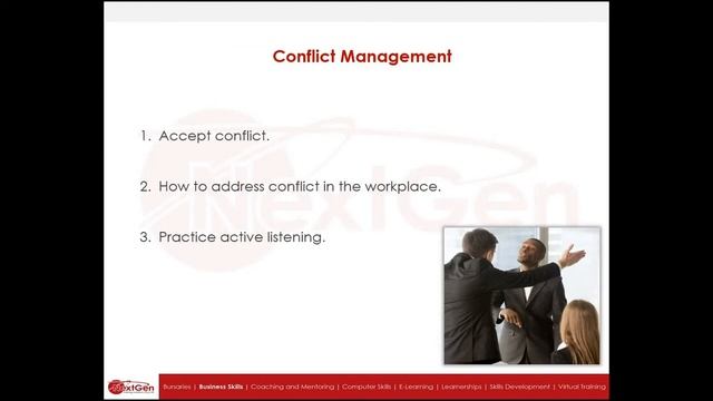 BUSINESS SKILLS: Conflict Management Training Tips (Video 01)