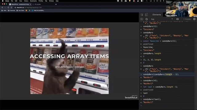 Lesson 10 - Arrays смотреть онлайн