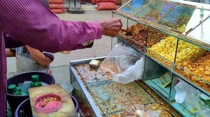 This Man Has Extremely Decorated His Shop! Mix Jhal Muri 12 Baja Chanachur Masala Recipe!  Food Tes