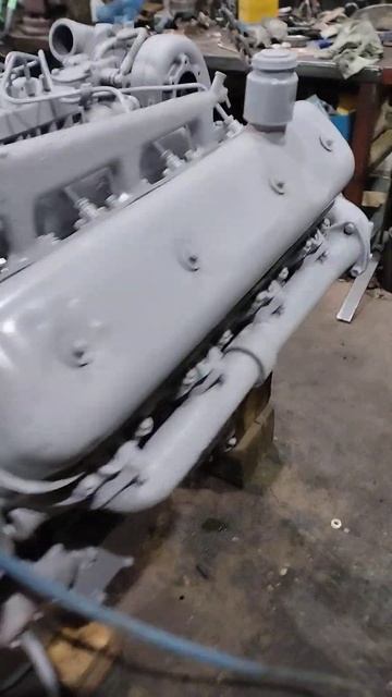 первый запуск ЯМЗ 7511 ПОСЛЕ КАП РЕМОНТА. смотреть онлайн