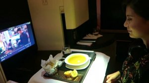 ETIHAD Airways Business Class A380 Sydney to Abu Dhabi (the new Business Studio)