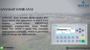 Naksh Technology       Siemens HMI