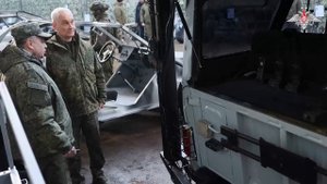 Белоусову показали роботов, используемых на СВО