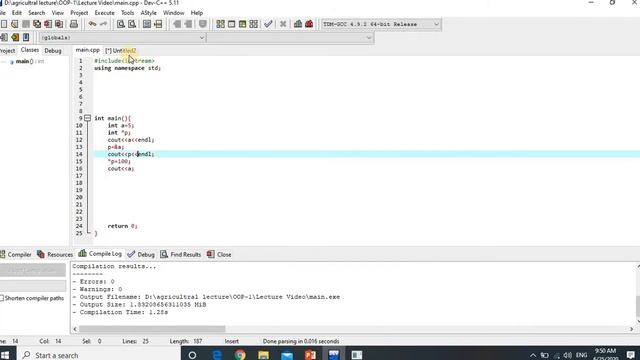 pointer, functionoverloading and recursion