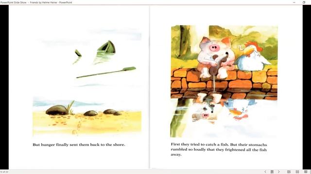 Friends by Helme Heine read aloud
