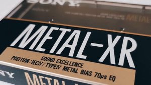 Магнитофонная кассета SONY METAL-XR-90
