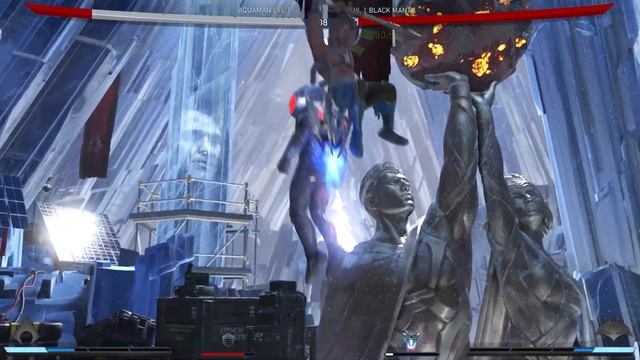 Injustice 2. Aquaman vs Black Manta. Gameplay. P.C. смотреть онлайн