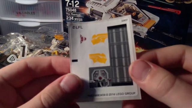 LEGO Star Wars 75048 The Phantom Build смотреть онлайн