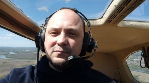 Полёт из Белоомута в Константиново на Як-18Т