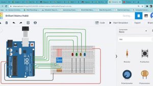 Connecting DIP Switch to Arduino using tinkercad