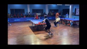 Table Tennis Chopping with Victas Spectol S1 and Victas V 15 stiff.