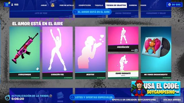 REGALANDO 2 SKINS, 1 BAILE Y UN PICO EN FORTNITE смотреть онлайн