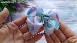 Бантики с СЕРДЕЧКОМ/ Красивые резиночки для девочек.