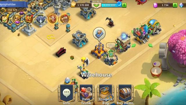 Новый воздушный шар | Забрали 5 мешков Пернатого | Битва Замков смотреть онлайн