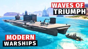 MODERN WARSHIPS | ОБНОВЛЕНИЕ | WAVES OF TRIUMPH