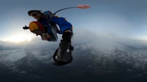 Тандем прыжок с 4км, аэродром Ватулино, 27.08.2023, обзор 360