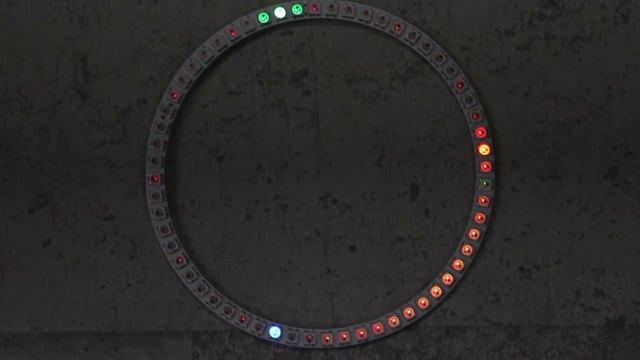 WS2812 RGB LED Ring Clock смотреть онлайн