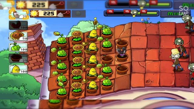 ТЫ НЕ ПРОЙДЕШЬ / (ПРОХОЖДЕНИЯ №35) [Plants vs. Zombies] / BaHa12 смотреть онлайн