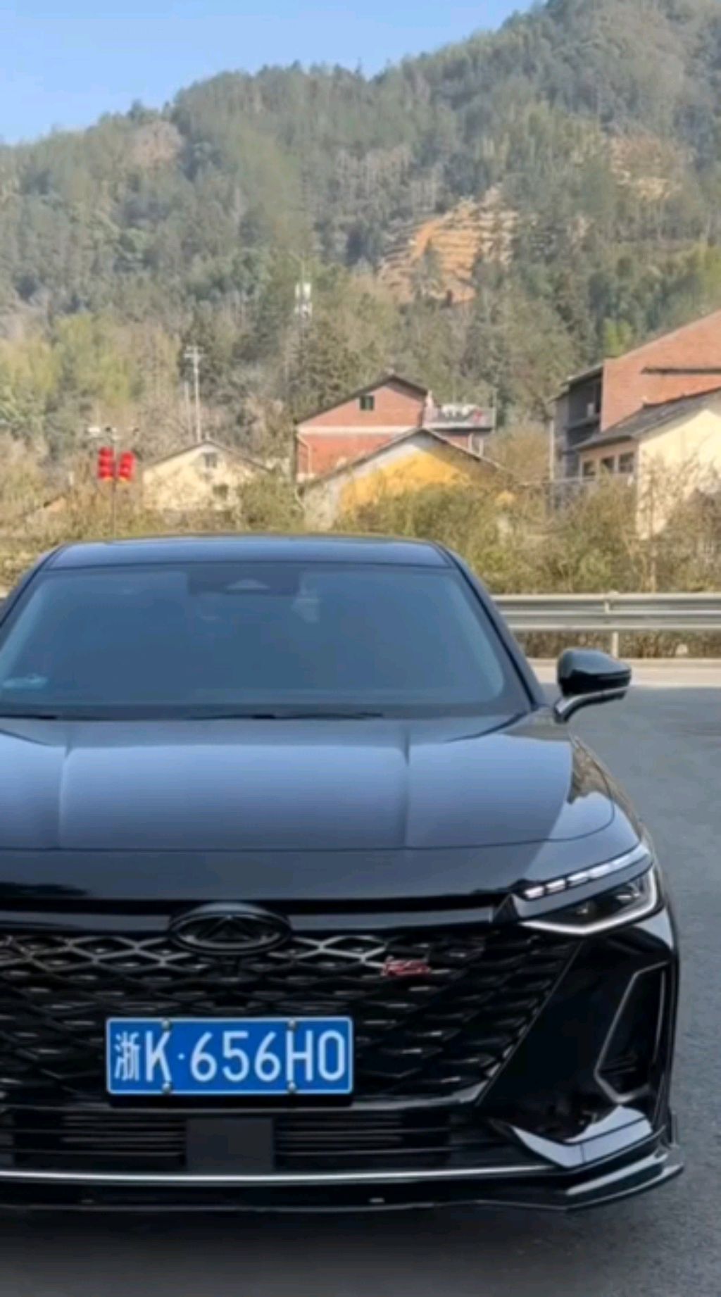 Губа переднего бампера CHERY arrizo 8