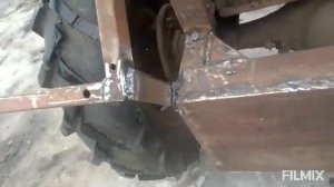 Минитрактор своими руками (продолжение).