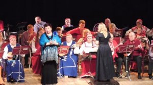 РНП "Волга-реченька глубока" Исп  ОРНИ Троицкий, солистка Л. Мелькова