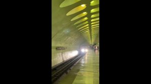 Трагедия 21 марта 2024 г. на ст. Нахимовский проспект.  Женщина упала на рельсы и погибла.