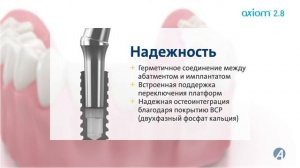 Имплантат Anthogyr Axiom® 2.8