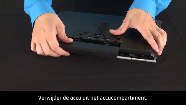 Een harde of geforceerde reset uitvoeren op uw HP notebookcomputer (met verwijderbare accu)