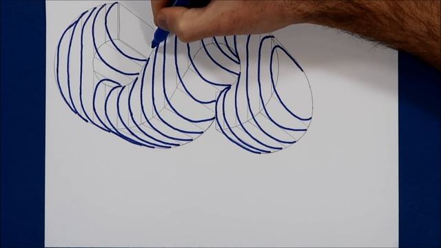 3D Trick Art On Line Paper, Floating Letter S смотреть онлайн