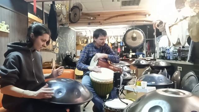 Хэндпан и Джембе. Восточная импровизация "Пески времени"