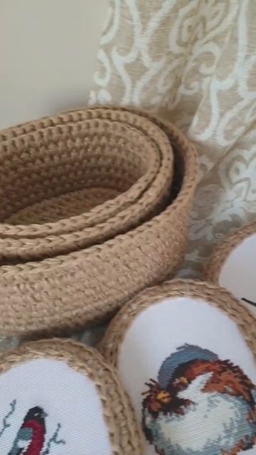 Корзины ручной работы из джута в Петропавловске-Камчатском смотреть онлайн