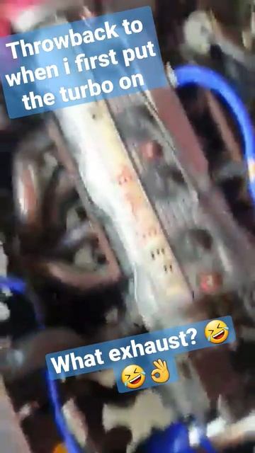 Turbo 1.6L Corolla with no exhaust! #boost #turbo #toyota #corolla смотреть онлайн