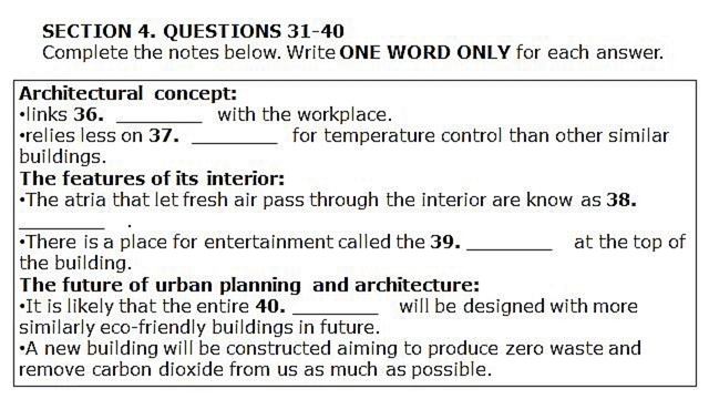IELTS Listening Section 4- Listening practice- ielts academics- ielts general training-ielts test