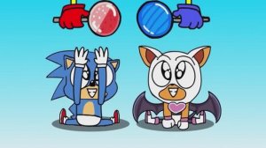 Малыш СОНИК так рад, что Малыш Тейлз его лучший друг! Анимация «Ёж Соник 3»