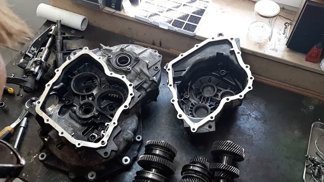 Opel M32 Sechsgang Getriebe: Überprüfen und Öffnen des Getriebes смотреть онлайн