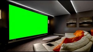 Футаж Домашний кинотеатр  хромакей