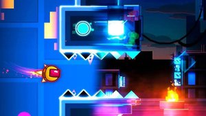 играю в уровни от популярных ютубуров - маффака GEOMETRY DASH или гд