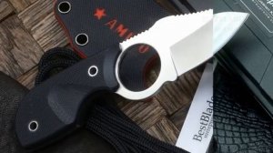 Шейный нож Kizlyar Supreme Amigo X (G10, Aus-8, Satin)