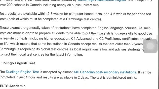 STUDY IN CANADA WITHOUT IELTS|Duolingo test accepted in Canada Embassy?CANADA STUDENT VISA MALAYALA