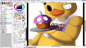 Speedpaint FNAF - Five Nights at Freddy's (Poster)