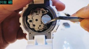 Casio G Shock GA-100A Battery Replacement DIY