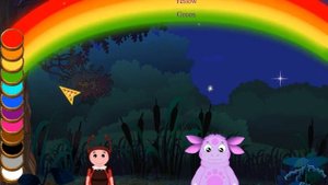 Лунтик. Английский язык. Учим цвета 🌈ЛУННАЯ РАДУГА🌈