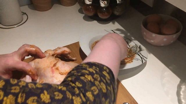 Курица по домашнему рецепт от Hadija смотреть онлайн