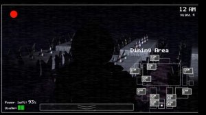 Five nights at Freddy's 1 | ALL Animatronics POSITIONS & LOCATIONS | Full HD