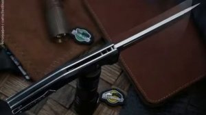 Складной нож Reptilian Пчак-6 (D2, карбон)