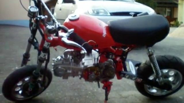 Honda Monkey 125ccm Custom-Umbau/Tuning-Project смотреть онлайн