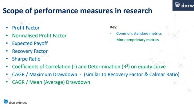 15.1) Research Study | Which Optimization Performance Metric is best? (PART 1)